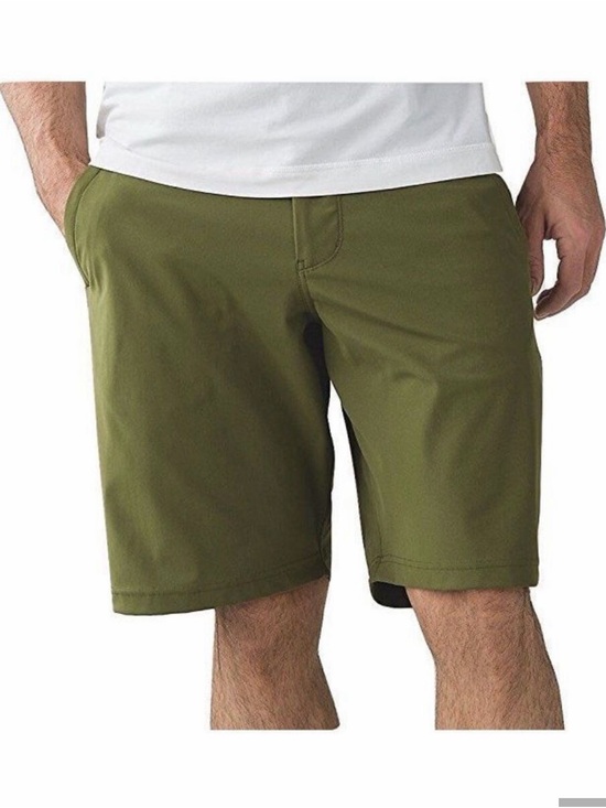 Lululemon Other - Lululemon 34 w/stretch Olive Green Men's Shorts